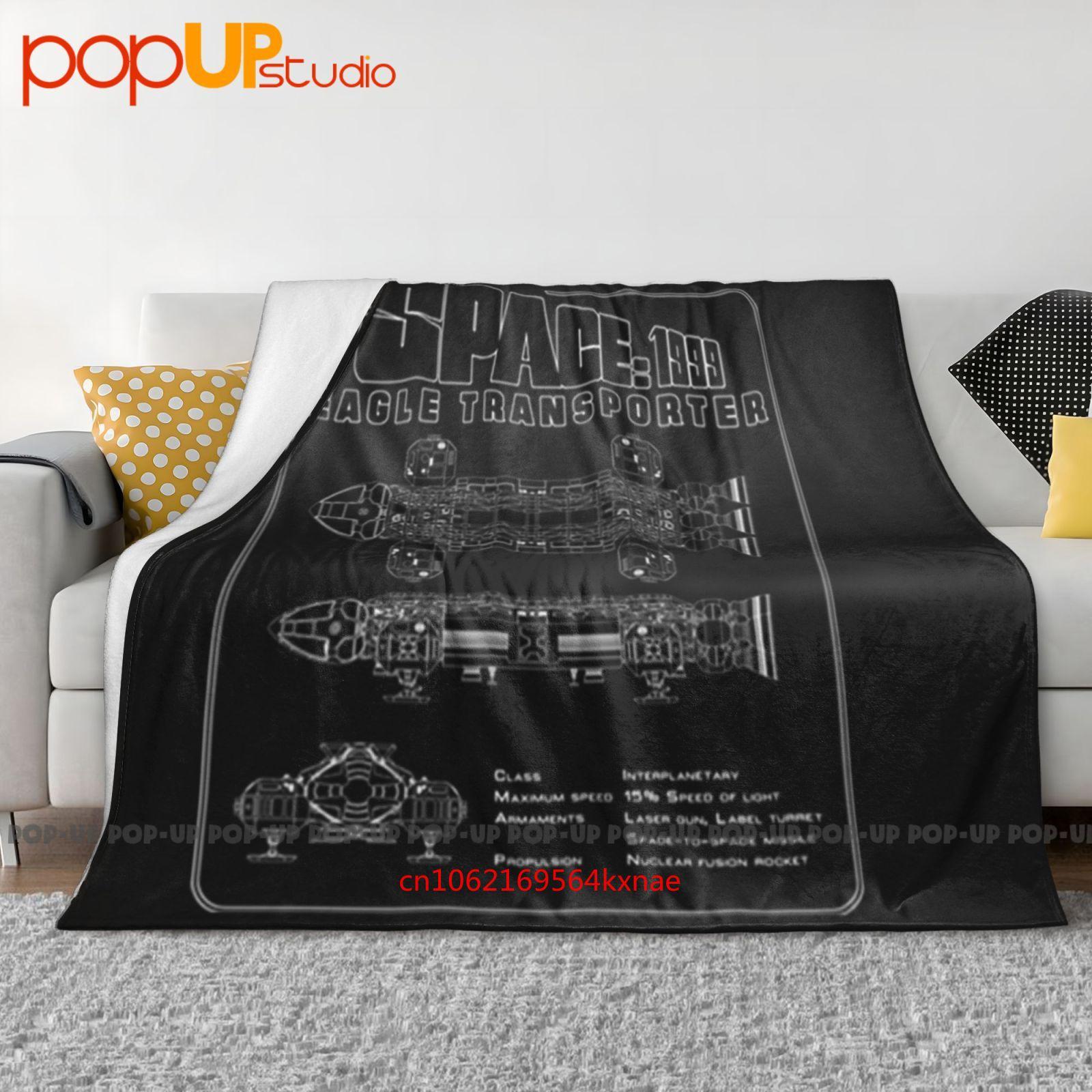 Space 1999 Eagle Schematic Ultra-Soft Blanket Quilt Winter Sofa Cover Bed Covers 30x40in