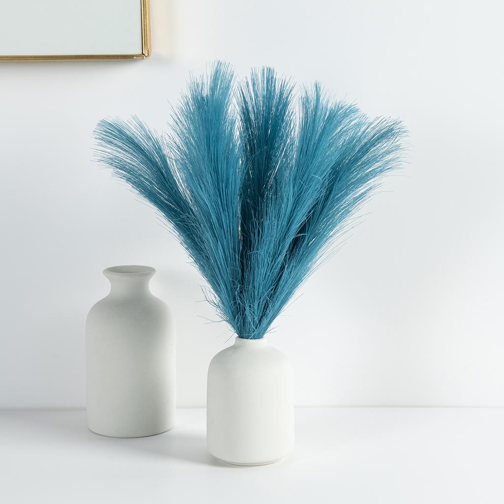 Pampas Grass Craft Bouquet Artificial Plants For Home Garden Landscape Layout Festival Wreath Accessory Wedding Daily Decor Reed