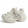 Evropské populární univerzální prodyšné dad shoes dámské 2025 jaro a léto nové malé na platformě zvyšující výšku neformální sportovní boty