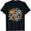Wild About S Jesus Christian Believer Leopard Zebra Print T-Shirt