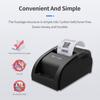 Wireless Barcode Printer USB BT Printer 58mm Desktop Thermal Receipt Printer with 1 Roll Paper Inside Support ESC Command