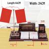 2026 Premium Wooden Desk Calendar & Pen Holder – Elegant Corporate Gift 44X24