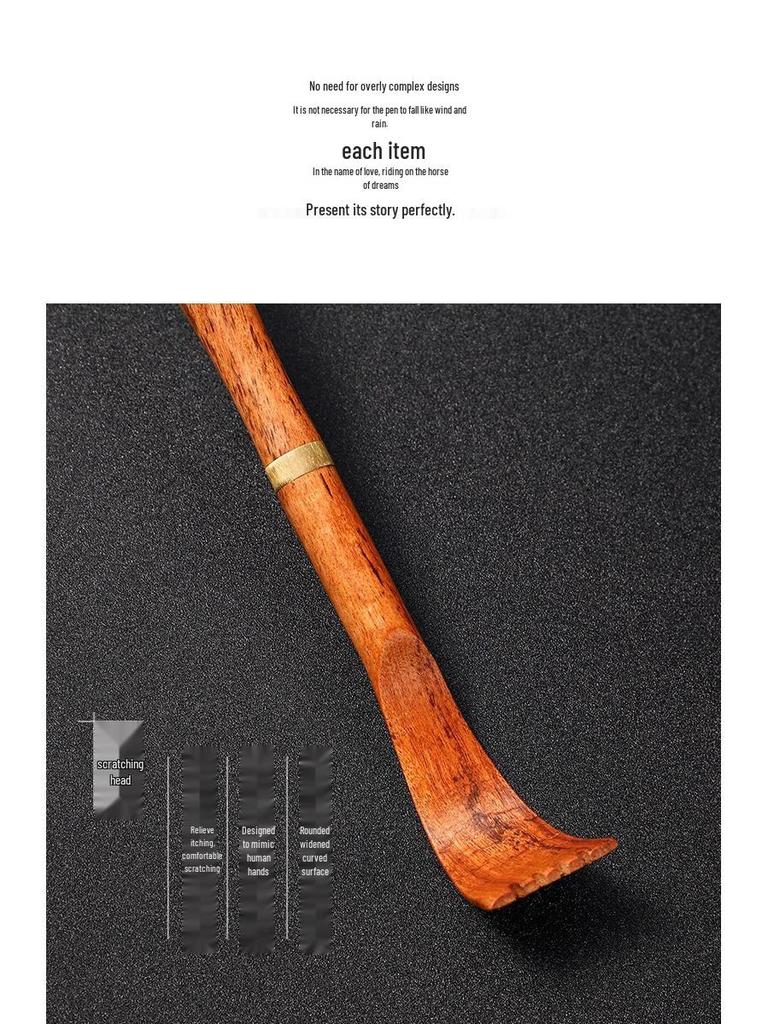 Bamboo Back Scratcher - Designed for Easy Itch Relief for All Ages