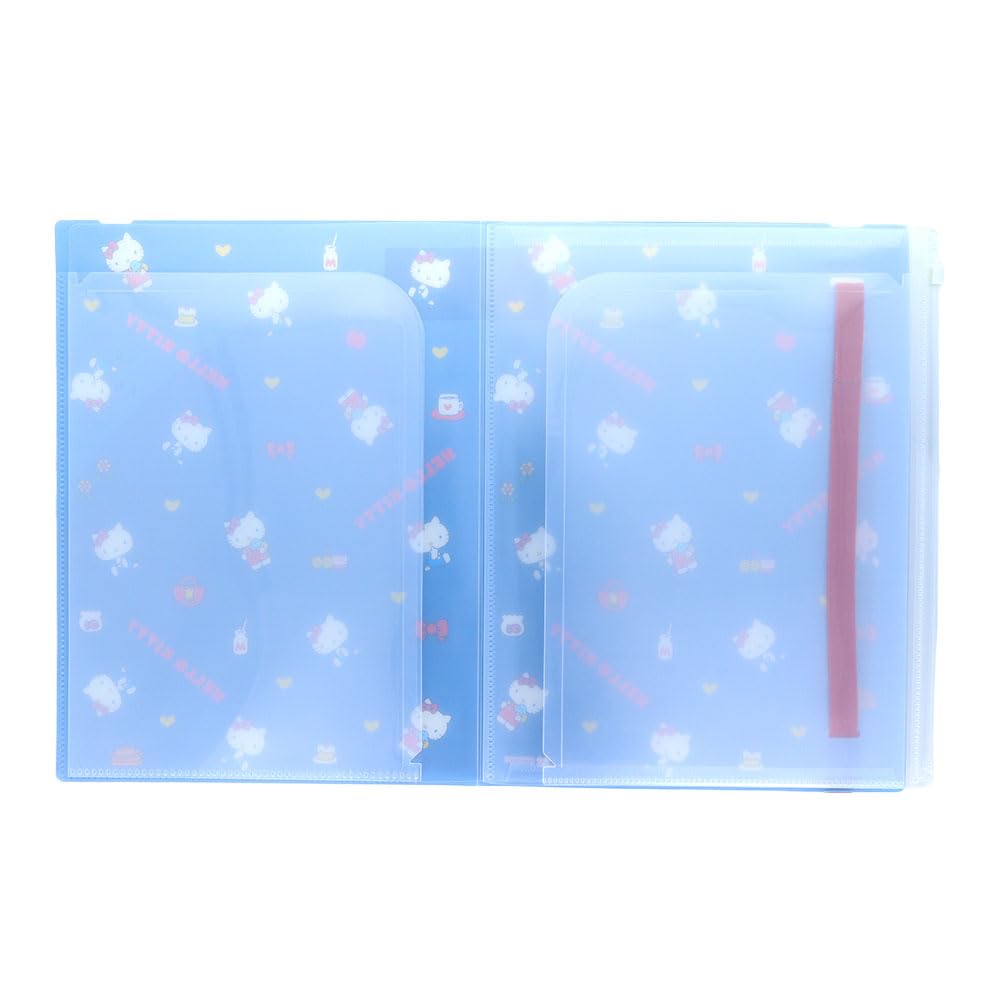 Stationery Sanrio Character Clear File with New Life Collection Hello S2173913 Sun-Star Band, Kitty,