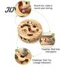 Cat Boredom Relief Interactive Toy with Rolling Balls, Durable Density Board Scratching Mental Stimulation for Cats Toy, Anxiety Wooden Maze