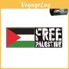 Customizable Auto Body Decal Free Palestine Flag Car Sticker Pvc Material