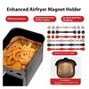 Restaurant Reusable Silicone Fastener for Air Fryer Paper Fixer Secure Positioning High Heat Safe Kitchen Tool 55KF