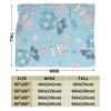 Hatsune Miku Anime Blankets Fleece Spring Autumn   Multifunction Lightweight Throw Blanket for Bedding Car Plush Thin Quilt
