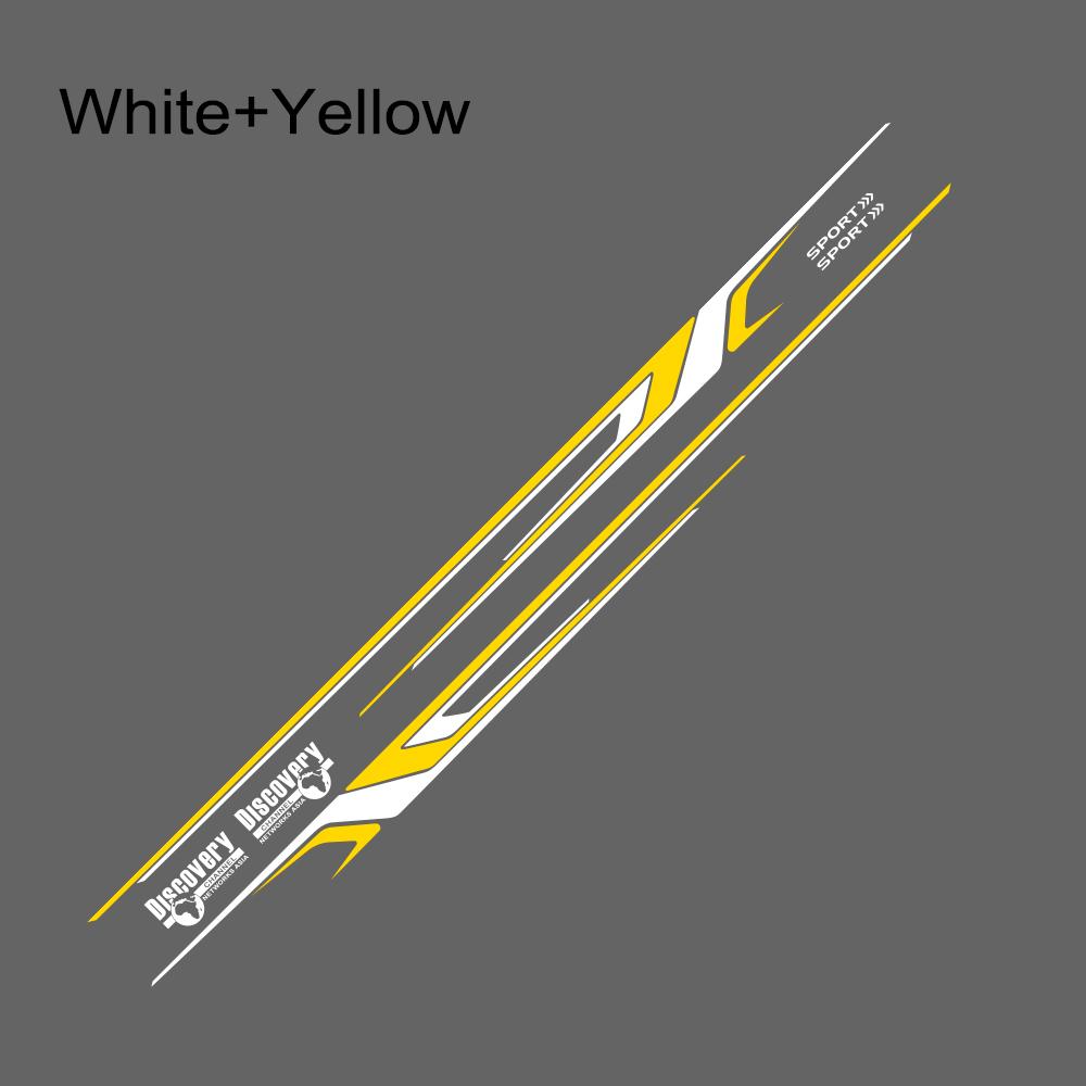 2PCS Sport Car Door Waist Lines Stripes Vinyl Decal For Toyota Prado Land Cruiser Auto Body Door Side Decor Stickers Accessories