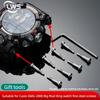 Für Casio G-SHOCK GWG-2000 GWG2000 Big Mud King Serie Uhr Gehäuse und Armband Verbindende Befestigungsschrauben aus Stahl Metallmutter Seitenschrauben