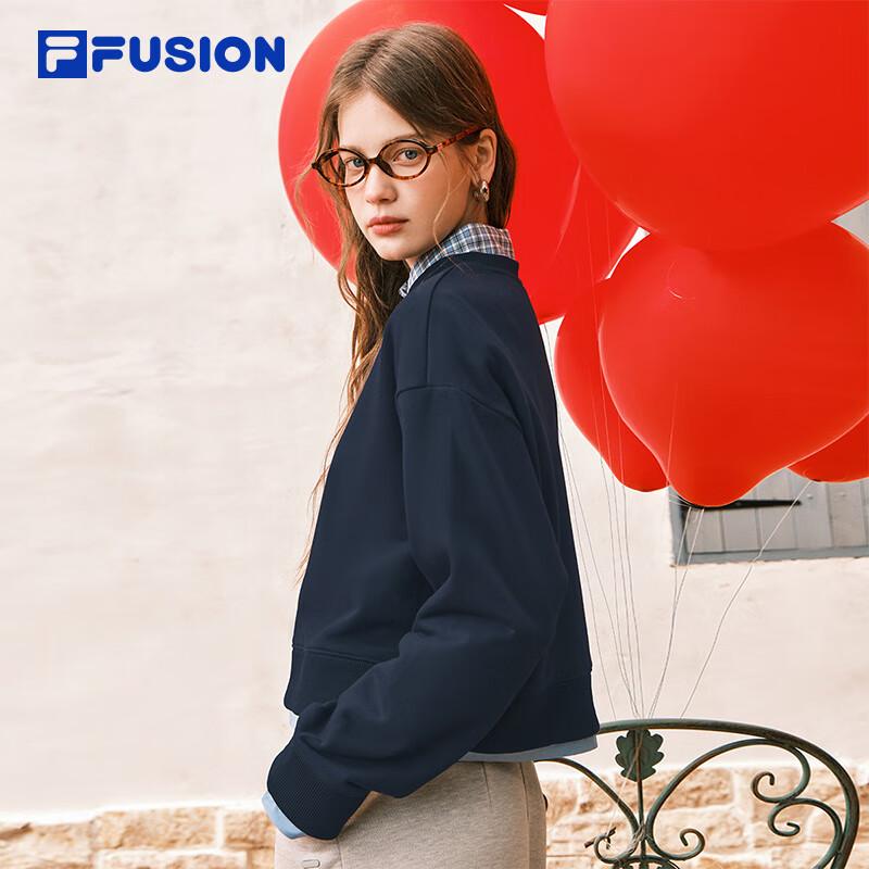 FILA FUSION Women s 2026 Spring Pullover Sweatshirt M