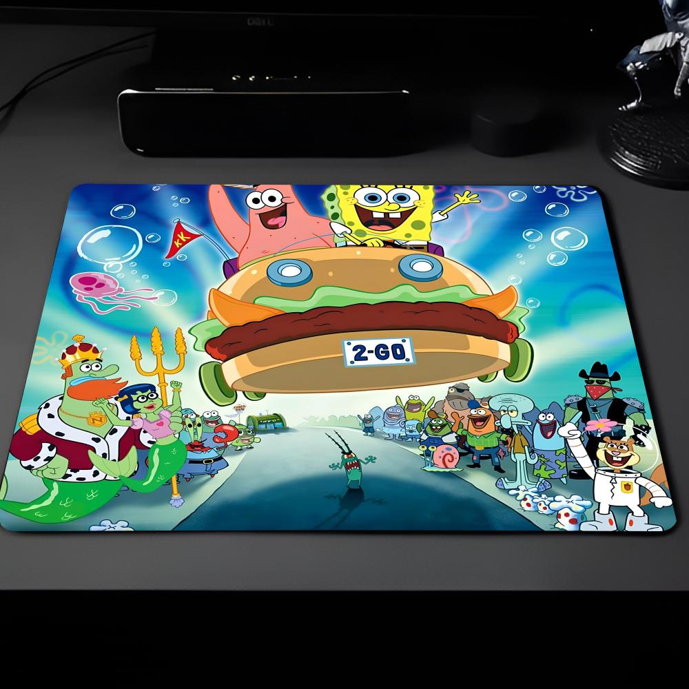 s-SpongeBobes s-SquarePants Mouse Pad E-sports players mause pads Game Accessories Game Keyboard Pad Gamer Desktop Mat Deskmat K