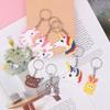 Cartoon Silicone Keychain Keyring - Soft PVC Rubber Key Hanger