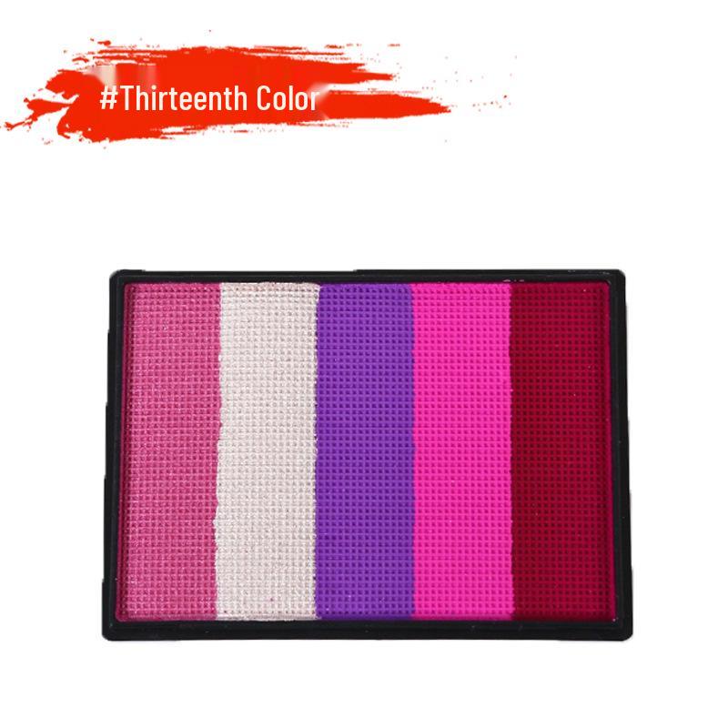 MengHui 12-Color Kids' Face Paint Set - Water-Soluble Body & Stage Makeup