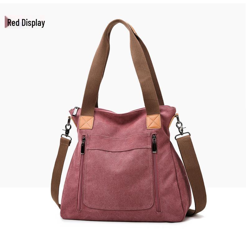 Versatile Large-Capacity Casual Tote Handbag
