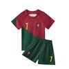 22-23 Portugal Home Team No. 7 National Team Football Jersey Set Men'S Jersey Jersey Children'S Clothing 14-2Xl