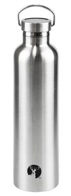 CAPTAIN STAG Sports Bottle Water Bottle Direct Drinking Double Stainless Steel Bottle Vacuum Insulated HD Bottle 1000ml Silver Outer Diameter 84 X