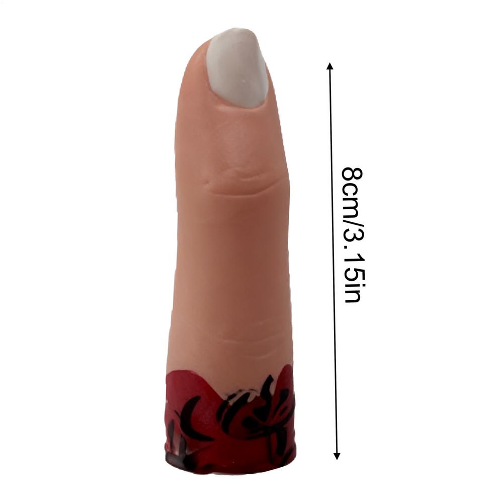Bloody Finger Prop Horror Simulated Bloody Finger Chopped Off Fake Fingers Horror Prop For Halloween Theater Cosplay Party
