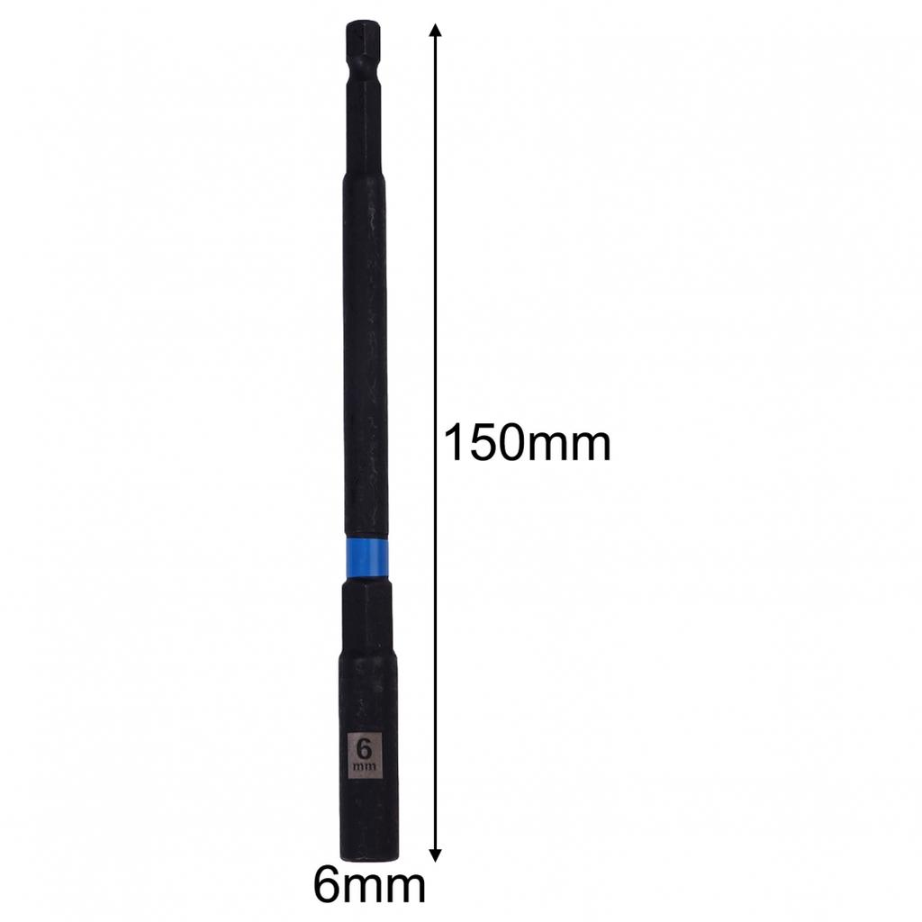 Diverse Applications Hexnut Driving Tools Complete Five Piece Set At 150mm Long