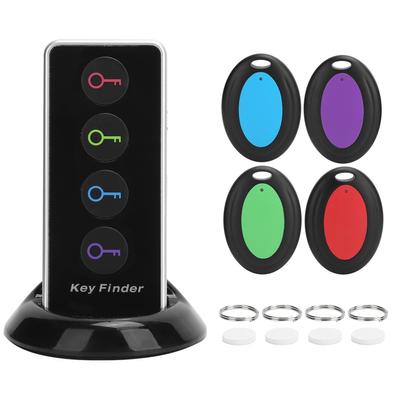 1 In 4 Wireless Key Finder Remote Control Sound Alarm Locator AntiLost Reminder