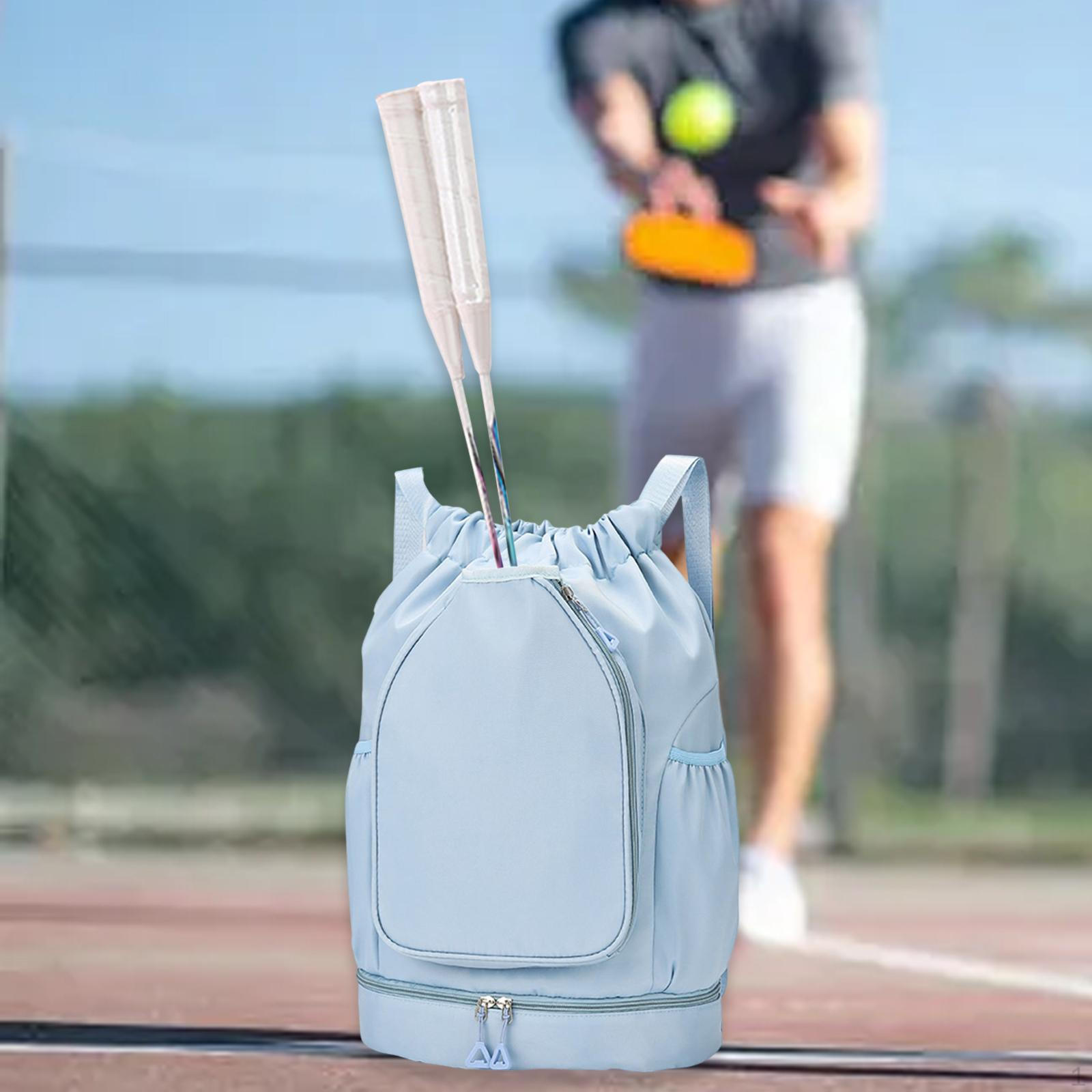 Теннисный рюкзак сумка для бадминтонной ракетки аксессуары рюкзак сумка через плечо со шнурком для женщин 1809₽