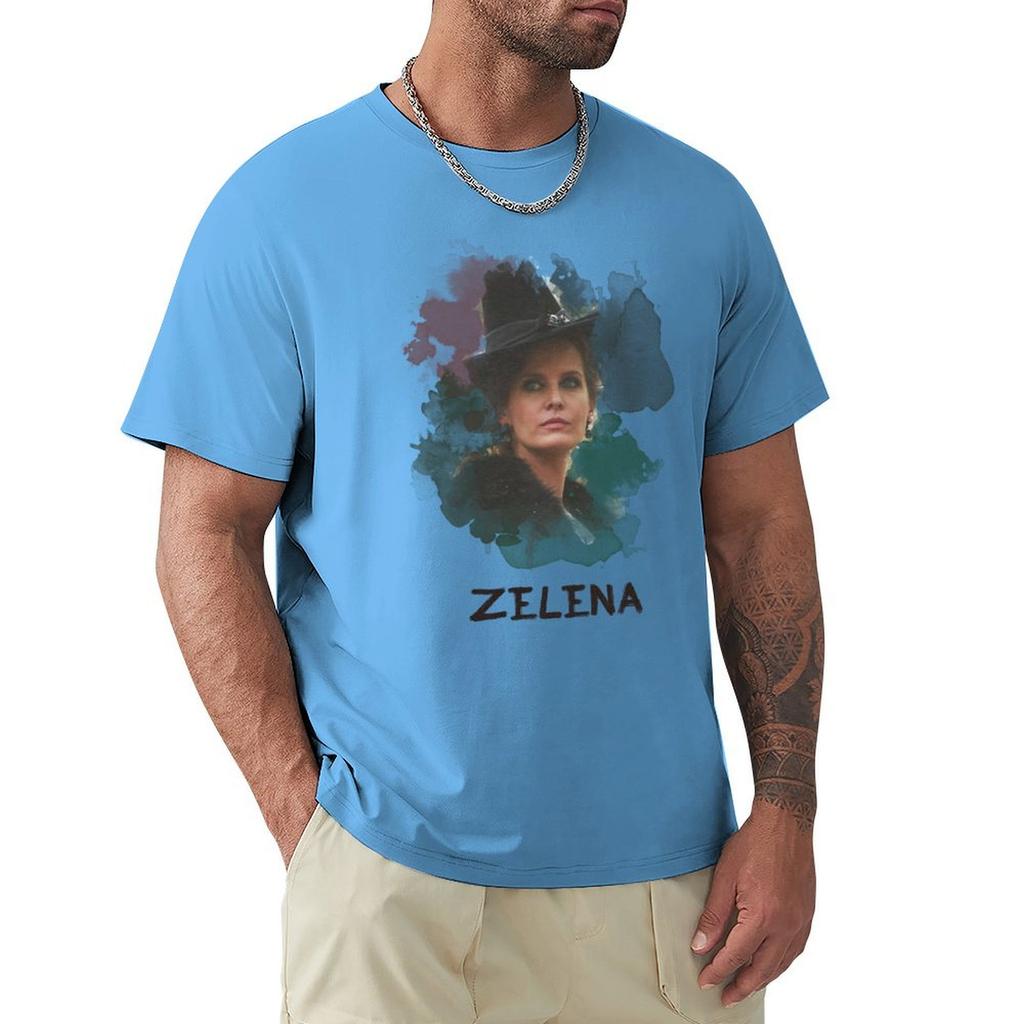 Zelena - Wicked Witch - Ouat T-Shirt Graphic T Shirts Anime T Shirts Graphic Tshirt Men