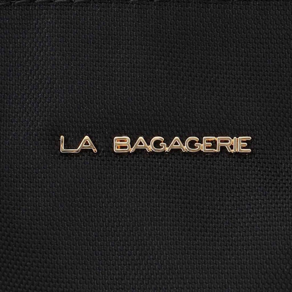 Labagagery Polyester Canvas 2-Way Mini Tote Bag B008703 Black (10)