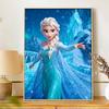 Disney 5d Diamond Painting, Elsa Diamond Art Painting Diy Handmade Sticker Gift, Home Decoration Painting