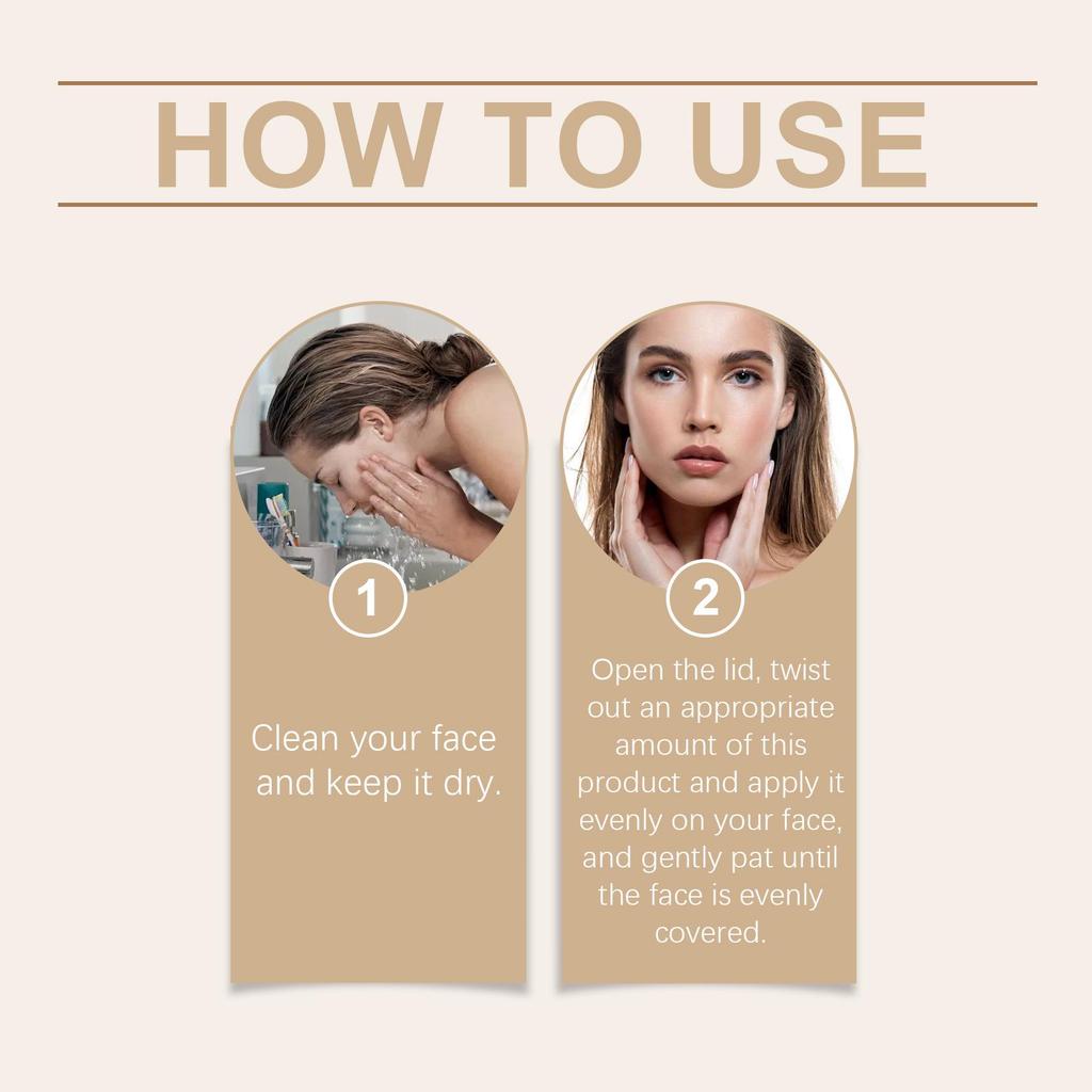 Zephoco Ivory White Hydrating Foundation Stick - Lightweight, Long-Lasting, Even Coverage.