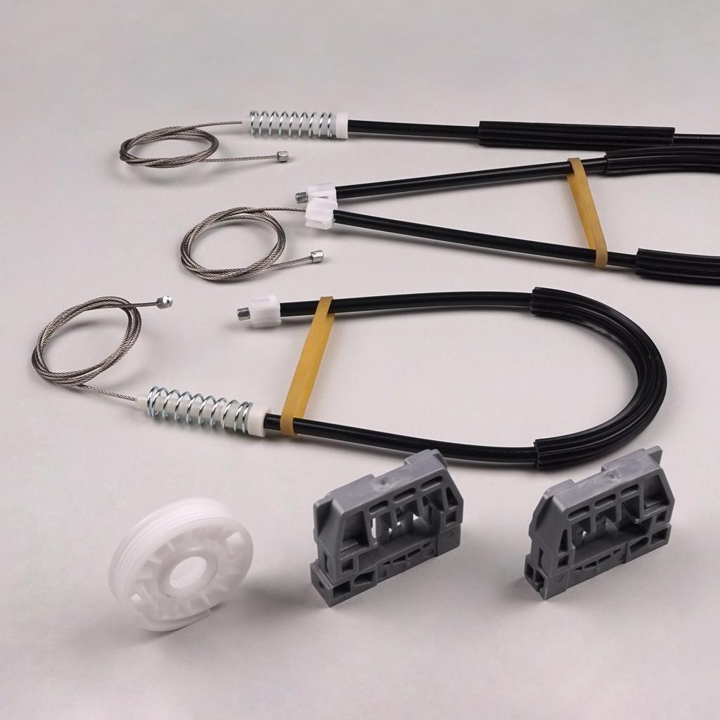 BWR275 Fensterheber Reparaturset Vordertür Rechts für VW Caddy MK3 2K 2C 2004-2015 Van MPV 2K1837730