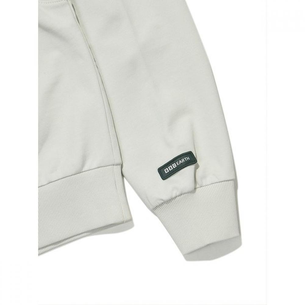 Animal Embroidery Point Sweatshirt  Light Mint 