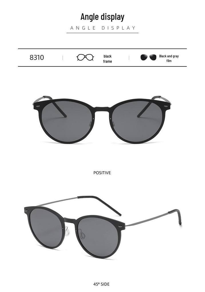 Retro Black Summer Sunglasses: Elegant Sun Protection for Women & Children