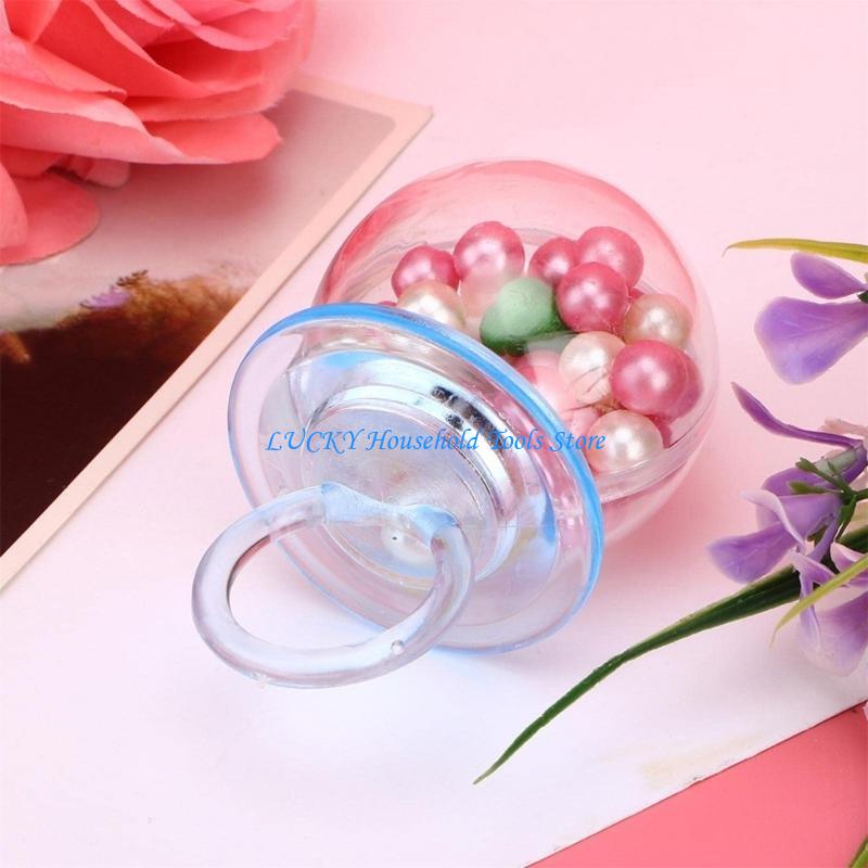 J0MC Pack of 12 Cuteness Pacifier Candy Holders Suitable for Baby Party Decorations