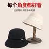 Women's 100% Pure Wool Autumn and Winter Bucket Hat Elegant Temperament Top Hat Warm Mother Hat