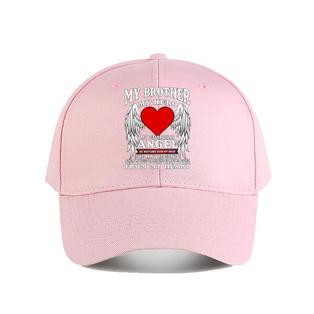 Brother Hero Guardian Angel Memorial Baseball Cap Fashion Unisex Sunhat Womens Outdoor Sports