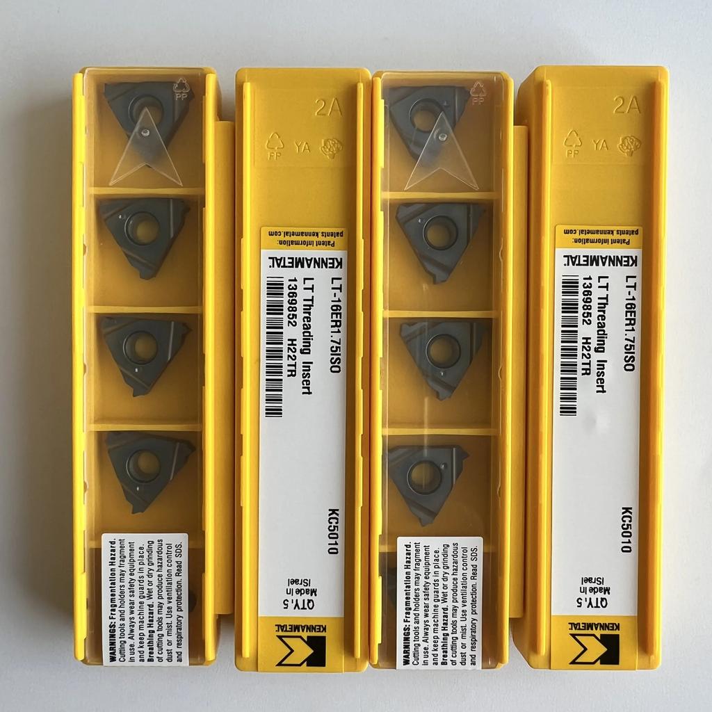 KENNAMETEL / LT-16ER1.75ISO KC5010  / Original Carbide Blade 10 Pcs