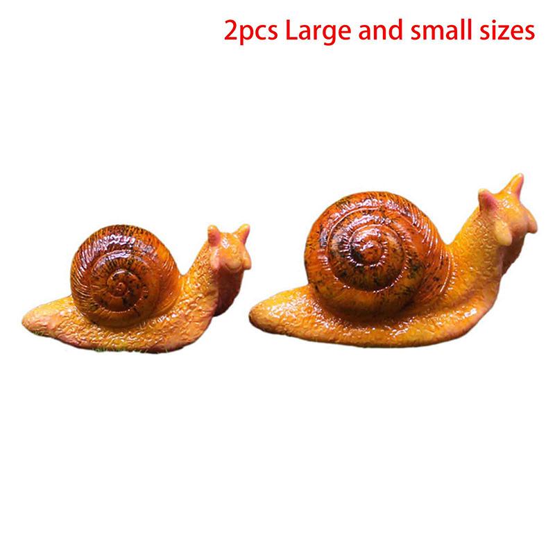

Мікроландшафт Імітація Маленький Равлик Садова Прикраса Равлик Орнамент Модель Равлика Виріб з смоли Мініатюрна Фігурка Домашній Декор C
