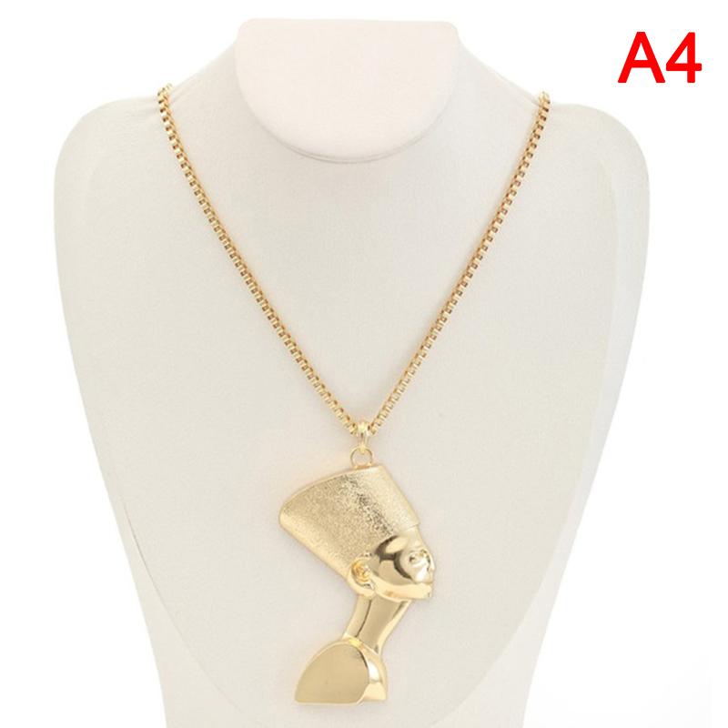 Collana con ciondolo a forma di falco di Horus in ottone