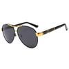 Pochromic Sunglasses UV400 Light Shield Color Changing Lenses Men's Anti Glare Driving Glasses for Day and Night Use
