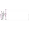 Side Awning Extendable 220x500 Cm Grey