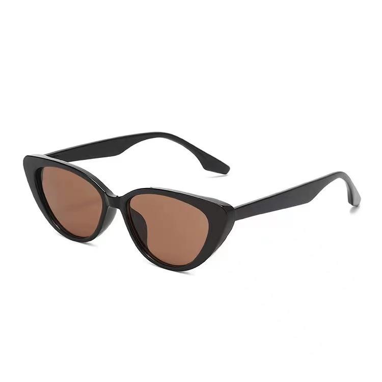 Sweet And Cool Babes Cat Eye Sunglasses Women'S Summer Sunscreen Uv Protection Sunglasses Ins Personalized Trendy Glasses