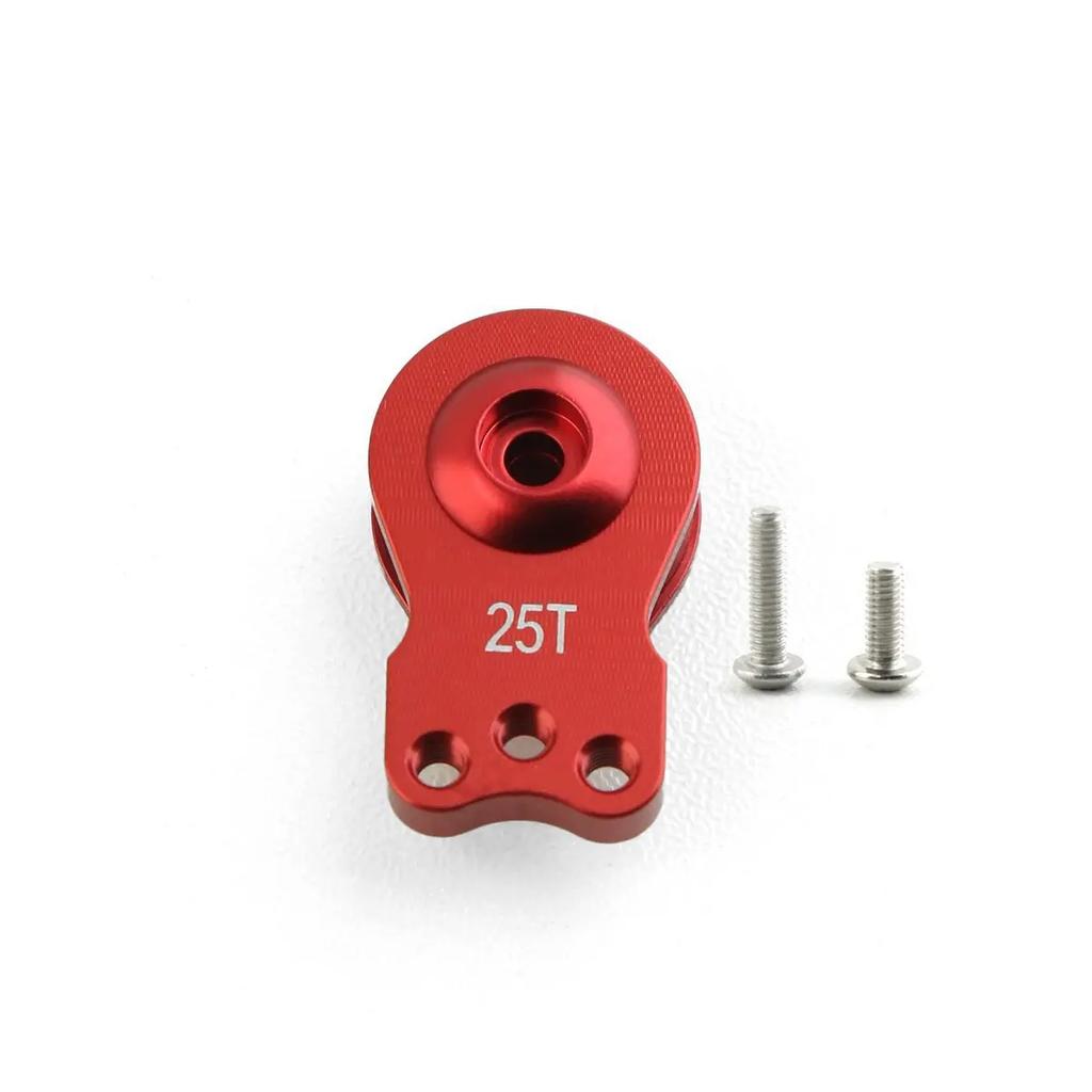NEW 25T CNC Aluminum Alloy Steering Servo Swing Arm Horn For 1/8 1/10 RC Crawler Car Boat