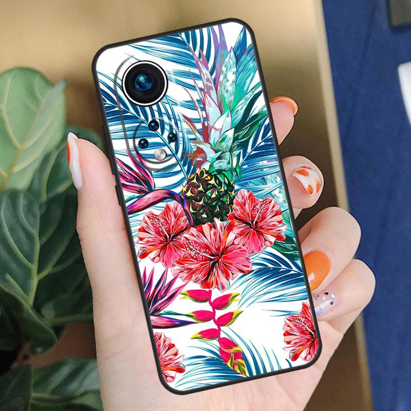 Tropical Paradise Hawaiian Birds Case For Honor Magic 7 Lite 5 6 Pro Honor X9a X8b X9b X8a X8 X9 X9c 50 70 90 200 Lite Cover