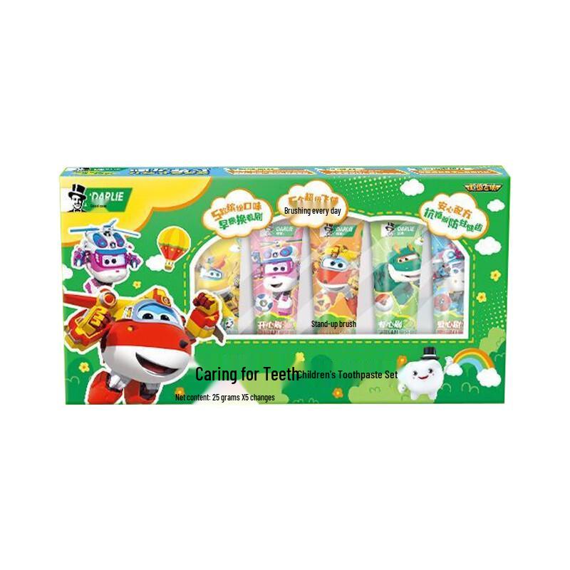 

Darlie Детская фторидная зубная паста Супер Крылья 5 штук