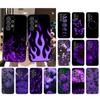 Phone Case for Samsung Galaxy A35 A55 A54 A15 A25 A05s A05 A22 A24 A52 A33 A34 M34 M14 M54 M23 Purple Aesthetic Case Funda