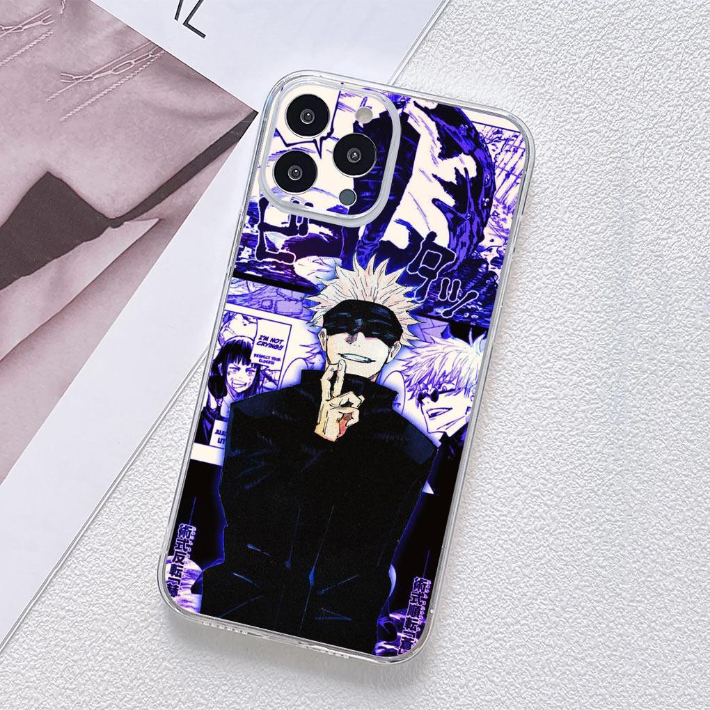 Gojo Satoru Jujutsu Kaisen Itadori Yuji Cover Phone Case for Samsung Galaxy A04 A14 A23 A34 A54 M23 M33 M52 M53 M30S M31 M51 M21