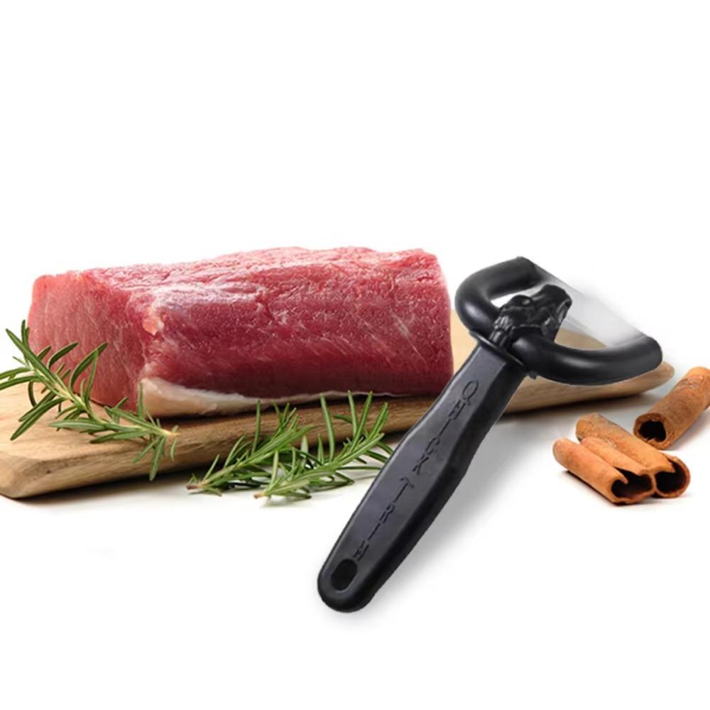 Stainless Steel Meat Slicer Manual Meat Cutters Multipurpose Meat Fat Trimmer  Ham
