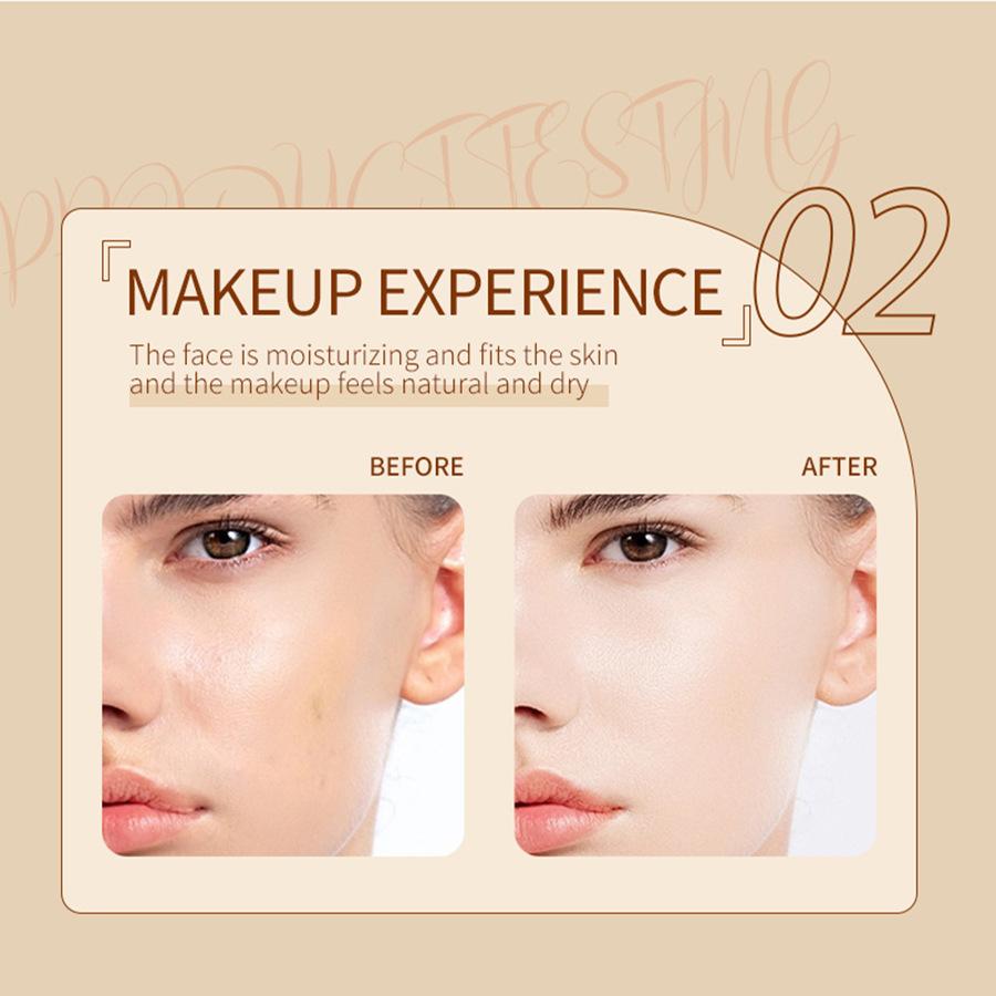 Concealer, feuchtigkeitsspendende, langanhaltende Grundierung, feuchtigkeitsspendende, aufhellende Haut, BB-Creme, wasserfeste, schweißfeste Grundierung