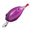 6cm/13g Fish Lure Bait Strong Penetration Sharp Vivid Bionic Frog Shape Soft Fish Artificial Bait Fishing Tackle