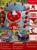 2024 Complete Wedding Car Decoration Set with Suction Cup Attachment